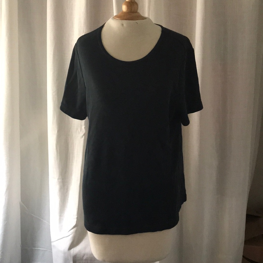 Trepano Knit Tee Top - S